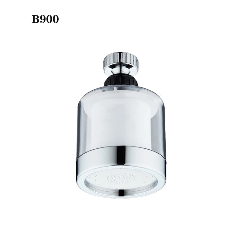 ZhangJi Link 360 Rotating Splashproof Chlorine Removal Filter Aerator Sink Head Water Purify Faucet 3 Mode Water Saving