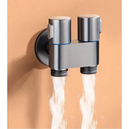 Set Spray Water Bathroom Shower Toilet sprinkle gun Angle Valve Accessories