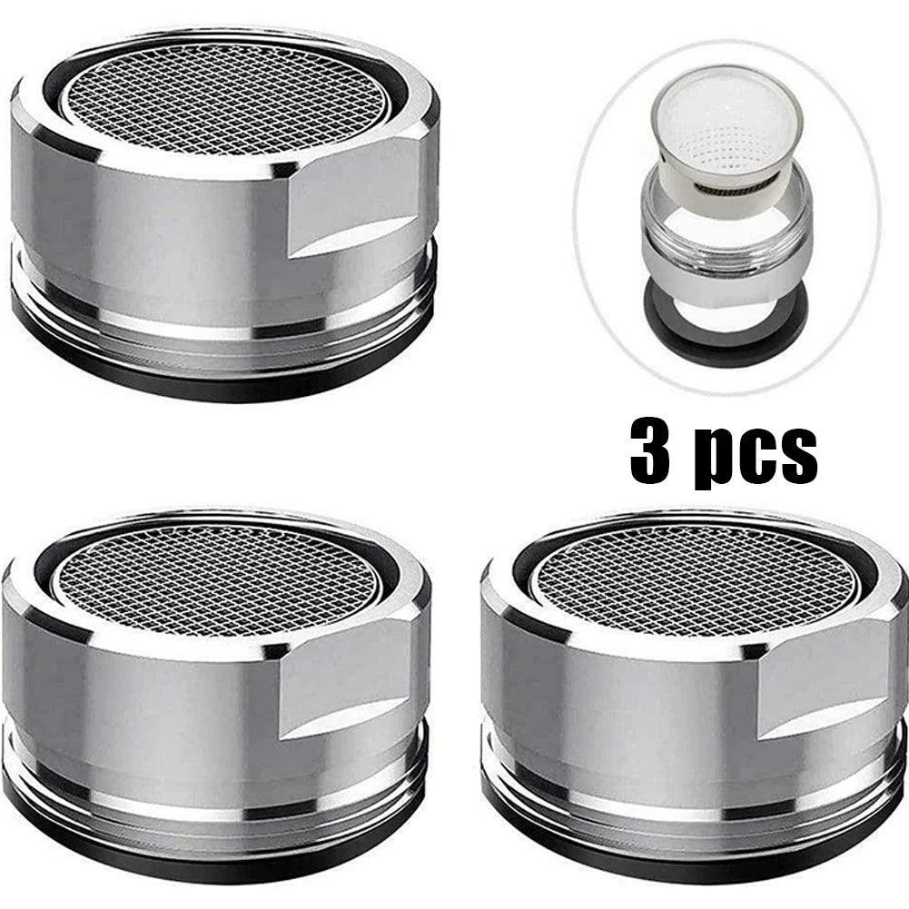 3PCS Brass Water Saving Faucet Tap Aerator Replaceable Filter Mixed Nozzle  Thread Smart Home Bathroom Accessories Dropship