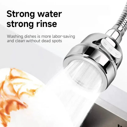 3 Modes Universal Kitchen Faucet Extenders Adapter 360° Rotation Filter Kitchen Gadgets Spray Water Saving Tap Nozzle