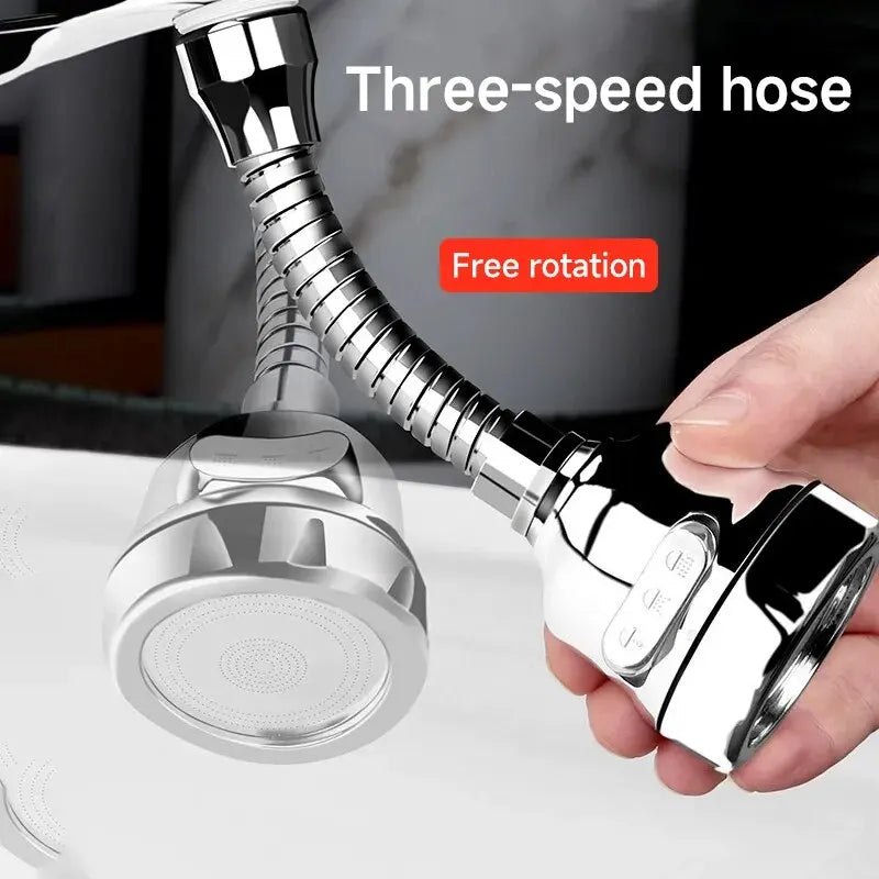 3 Modes Universal Kitchen Faucet Extenders Adapter 360° Rotation Filter Kitchen Gadgets Spray Water Saving Tap Nozzle