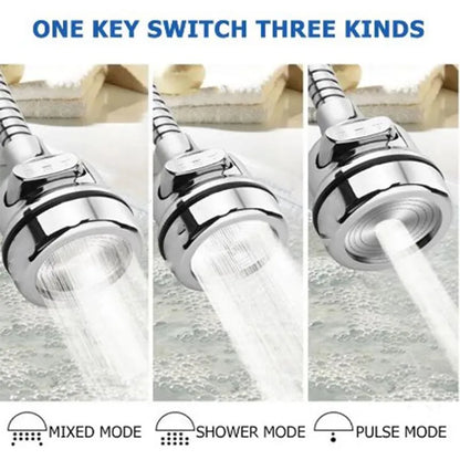 2/3 Modes Sink Faucet 360 Degree Rotation Filter Extension Tube Shower Water Saving Tap Universal Kitchen Gadgets Accessories